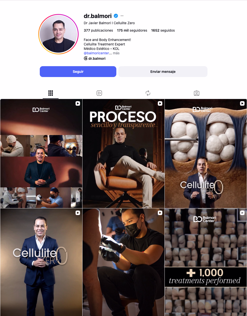 Instagram Dr. Javier Hernández Balmori